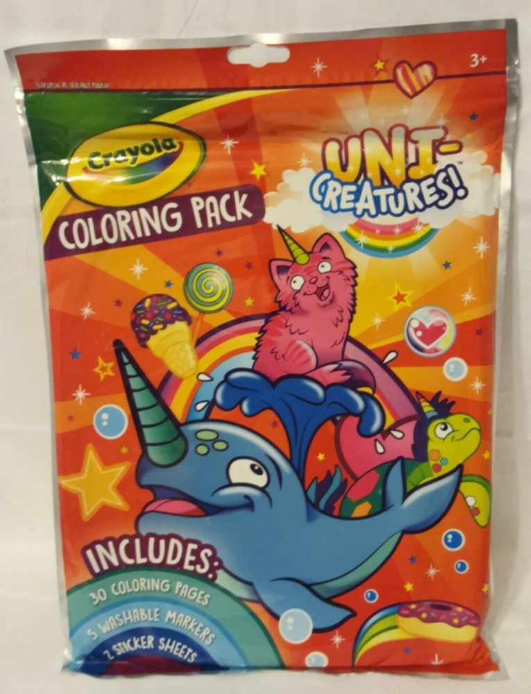 Crayola Uni-Creatures Coloring Pack
