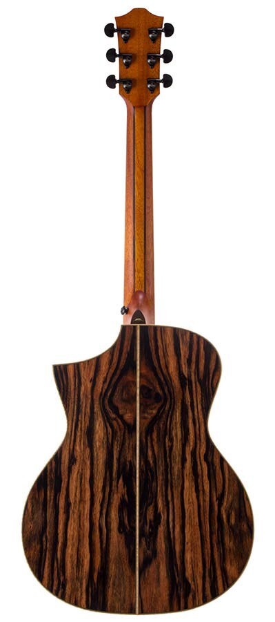 BROMO Guitar Fully Solid Rocky Mountain Series Cut + Pickup + Display Bag