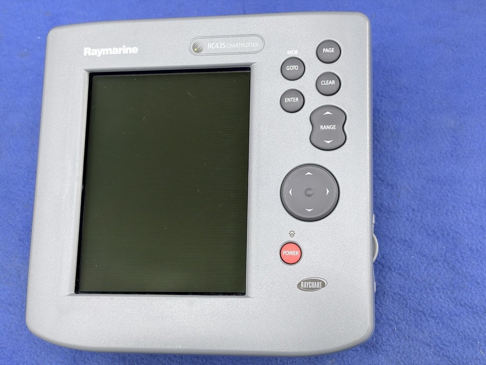 Raymarine RC435 GPS Chartplotter Display ONLY; Fully Tested & Working