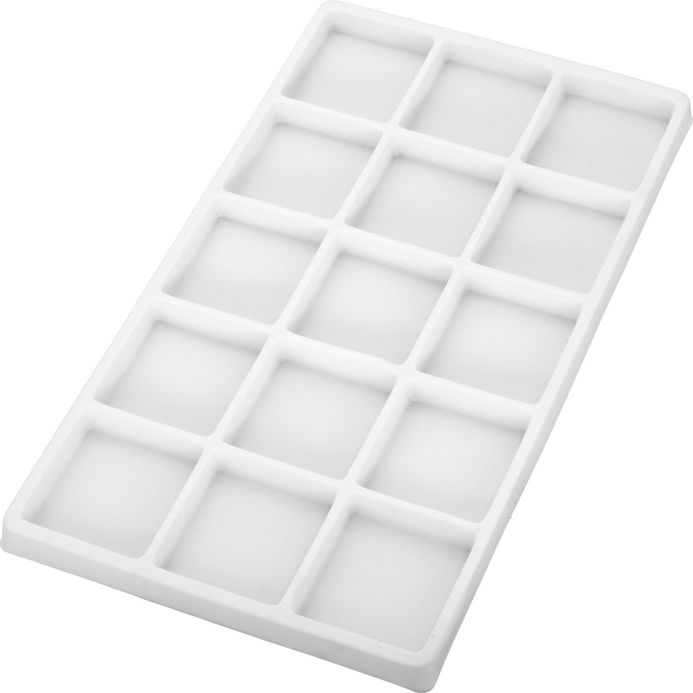 5 White 15 Compartment Display Tray Inserts