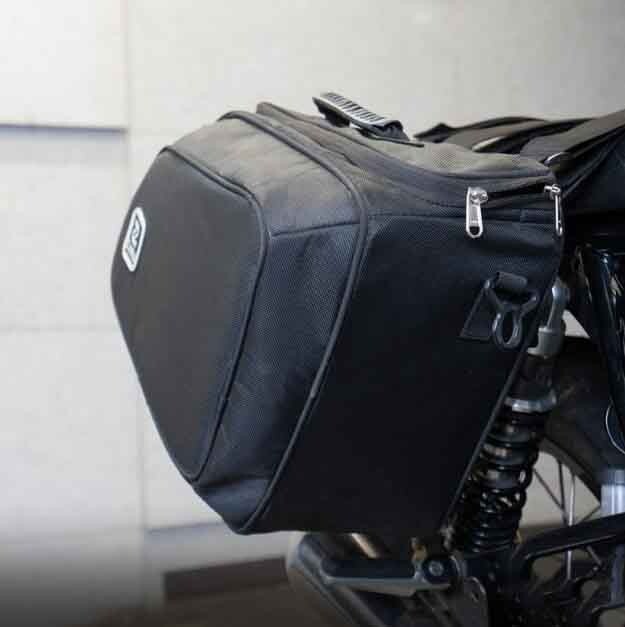 "SADDLE BAG, BLACK" FIT FOR ALL SUZUKI MOTORCYCLES
