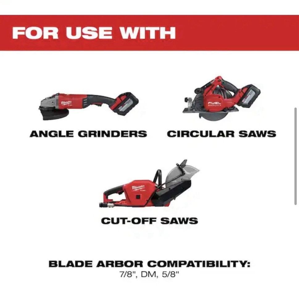 Milwaukee 9 in. Segmented Diamond Blade