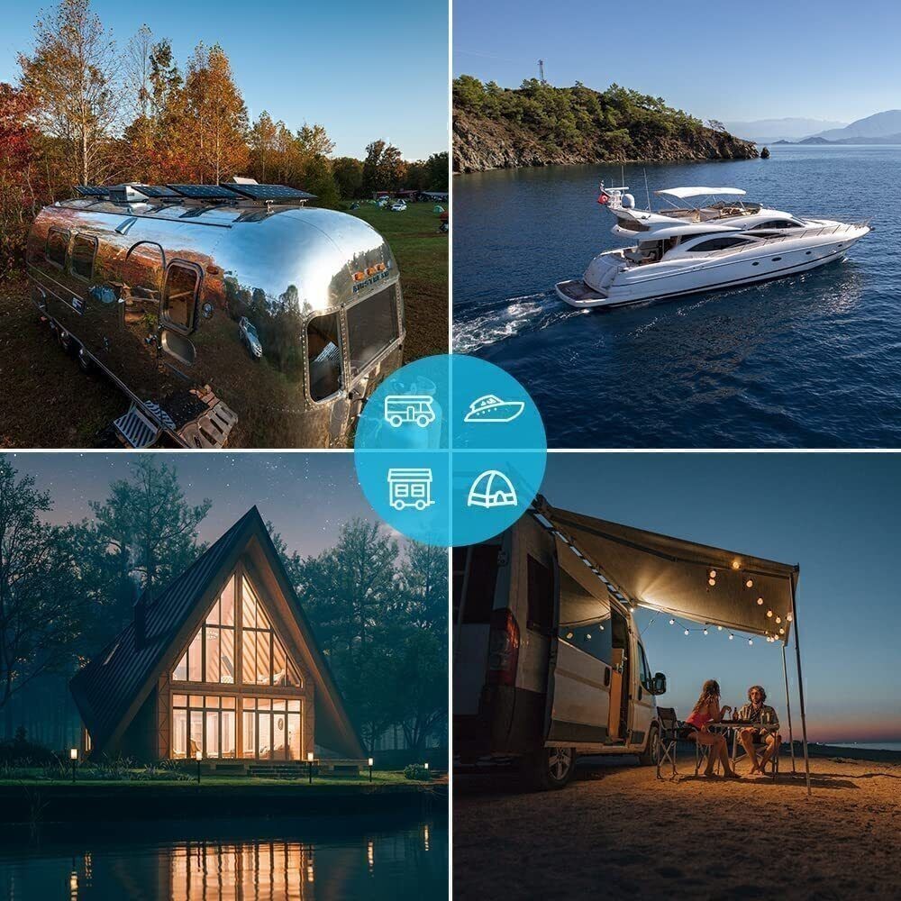 200W 12V Mono Module Solar Panel 200 Watt Portable Design Solar Panel RV Marine