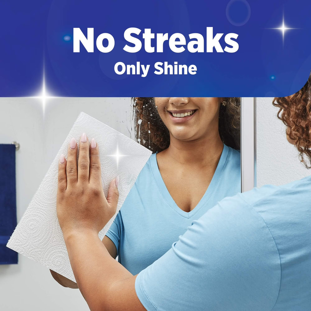 Sparkle Tear-a-Square Paper Towels, 6 Double Rolls