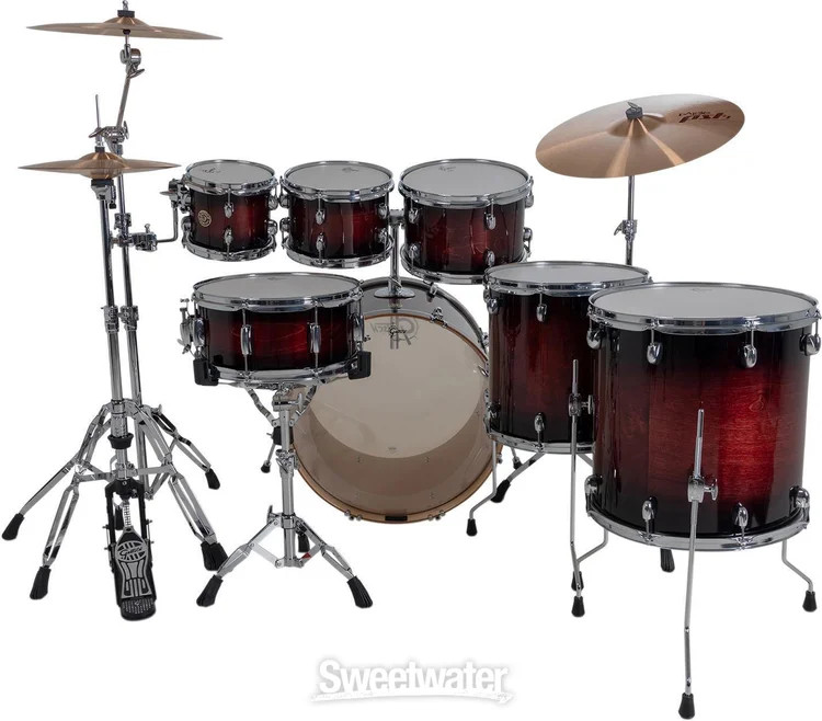 Gretsch Drums Catalina Maple 7-piece Shell Pack - Deep Cherry Burst