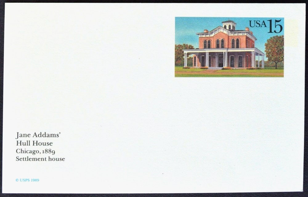 1989 US Sc #UX134 postal card, 15 cent, mint, sharp corners, excellent condition