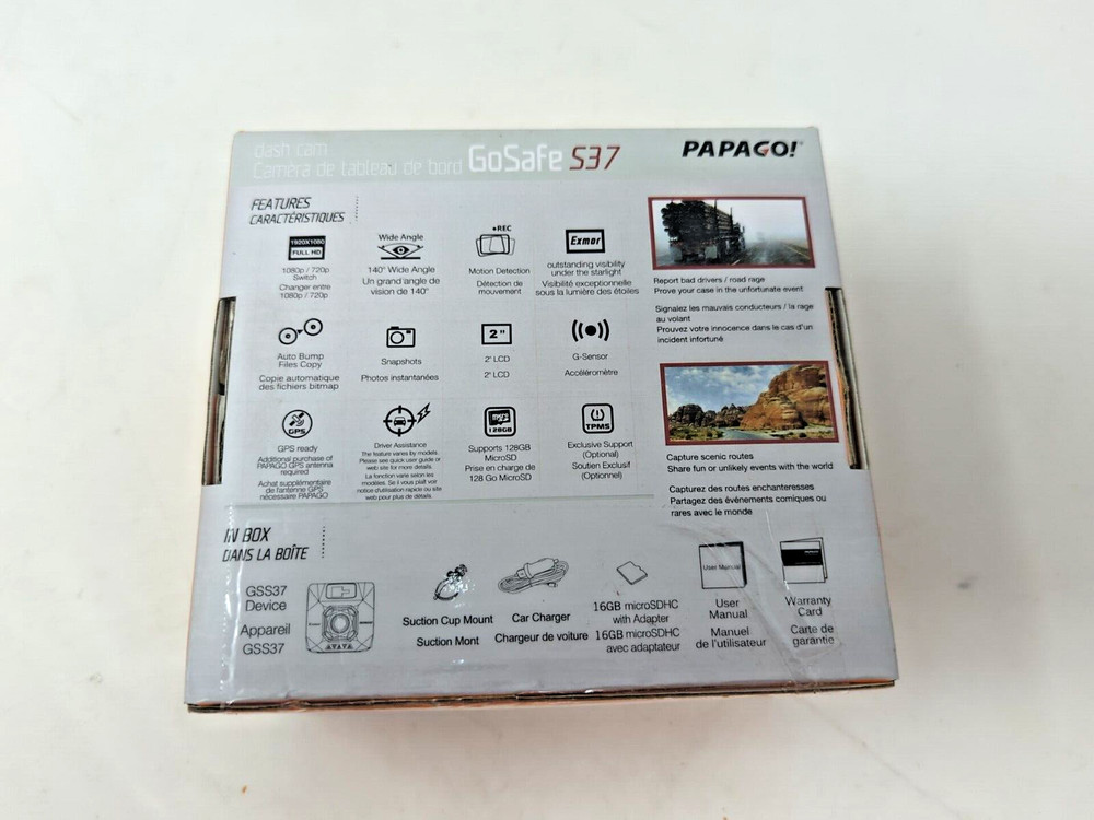 GoSafe S37 Dash Cam Camera used