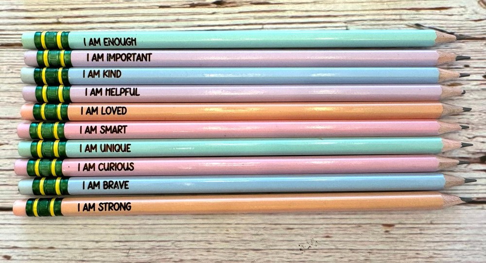 Affirmation pencils