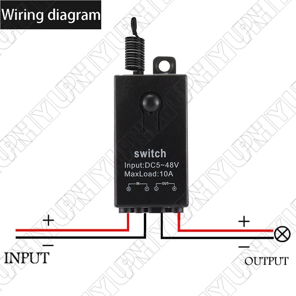 Wireless Kill Switch w/ 2 Single Button Remote Control Strong Signal Long Range