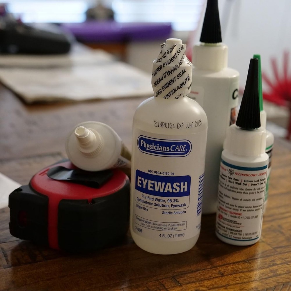 First Aid Only 4 oz Eye Wash Solution - Sterile Irrigation Solution for Safety