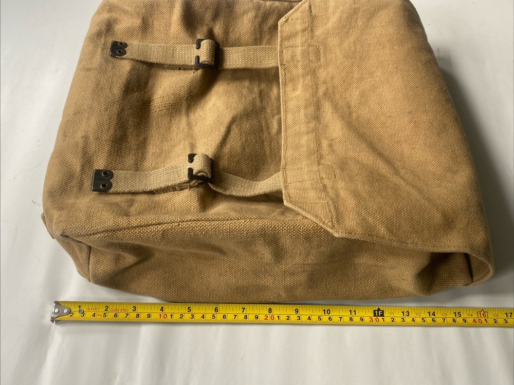 British Army Field Canvas Backpack Bag