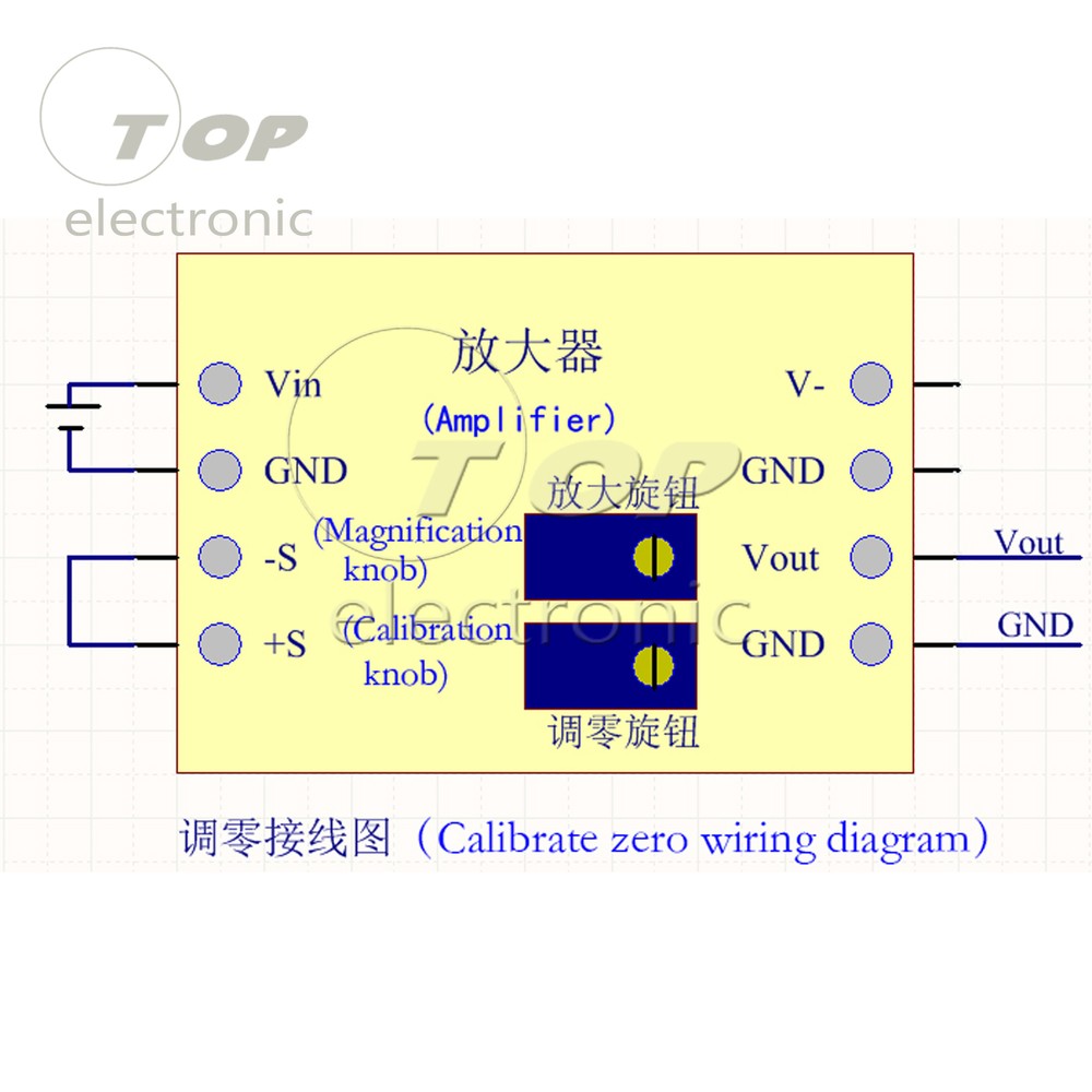 AD620 Microvolt MV Voltage Amplifier Signal Instrumentation Module Board