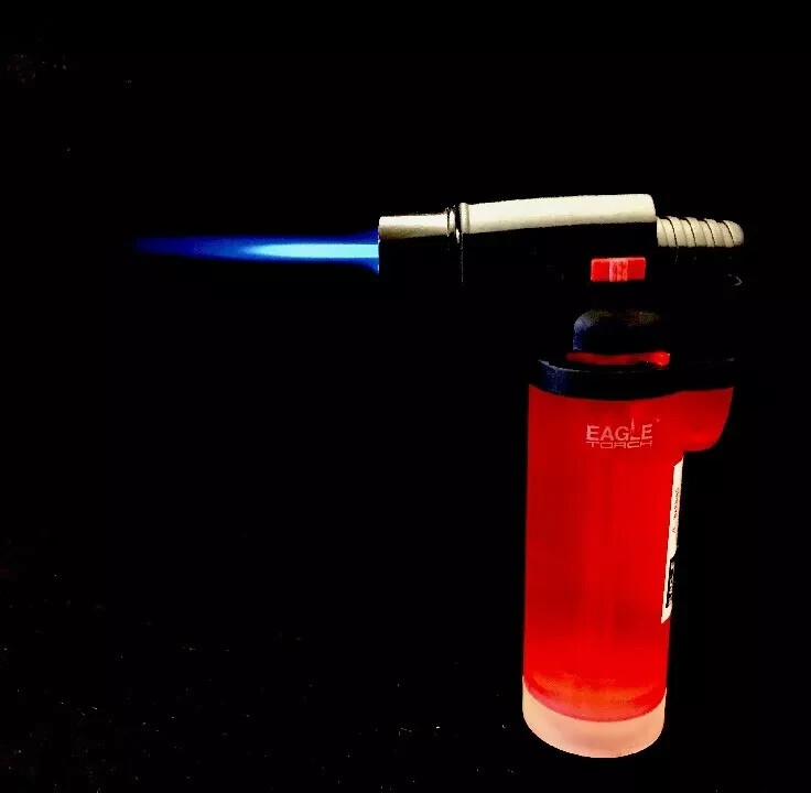 5 Pack Eagle Butane Torch Lighter Gun Windproof Adjustable Jet Flame Refillable