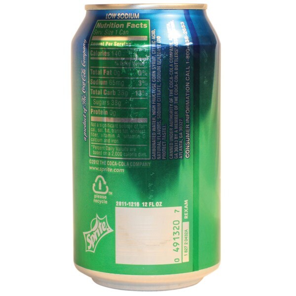 Sprite Pop Can Hidden Diversion Safe Secret Stash Compartment
