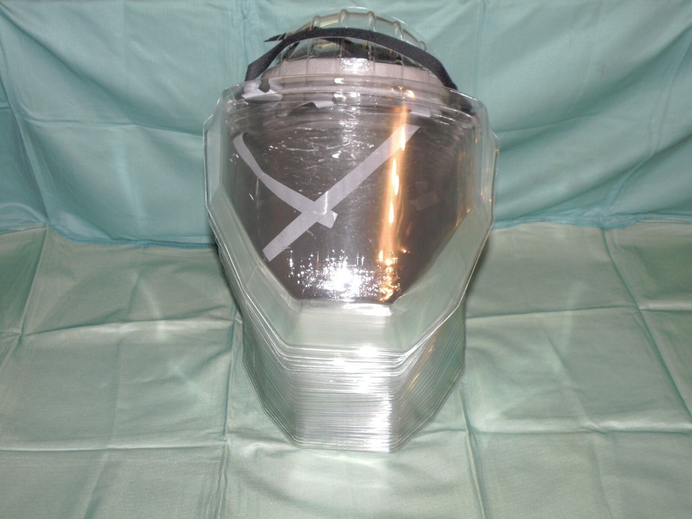 True Hero Extreme Coverage Full Face Shields, lot of 30