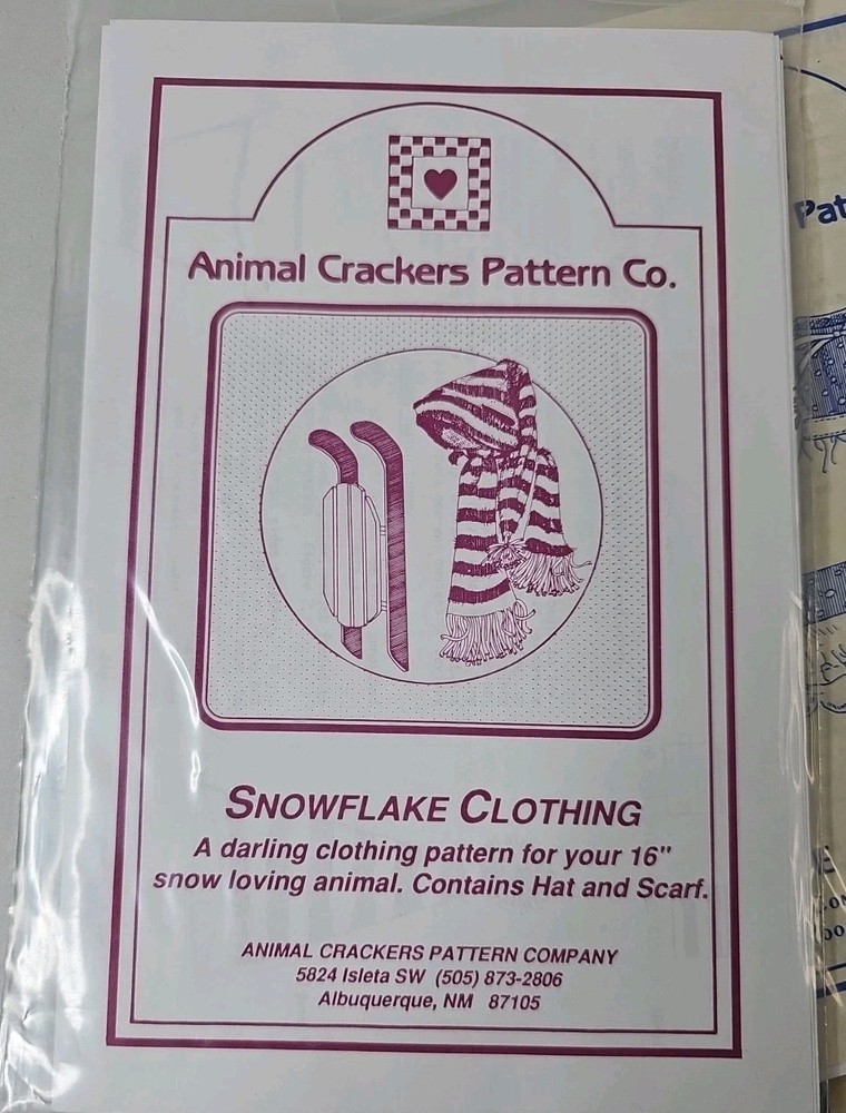 5 Animal Crackers Pattern Patterns