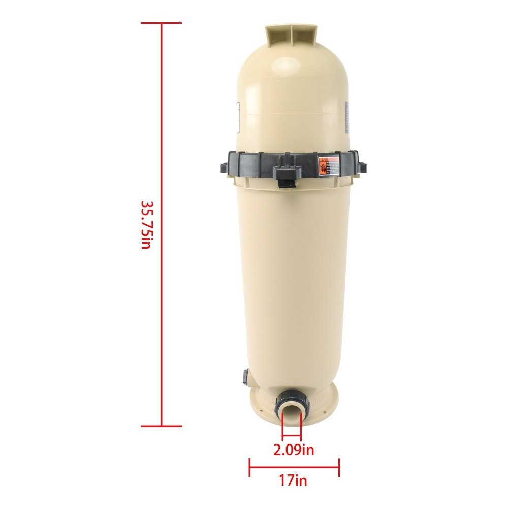 EC-160318 200 sq. ft. Cartridge Pool Filter Replace For Pentair Clean & Clear