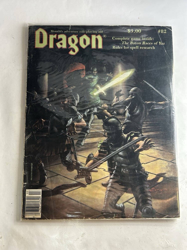 TSR: Dragon Magazine: Issue • #82
