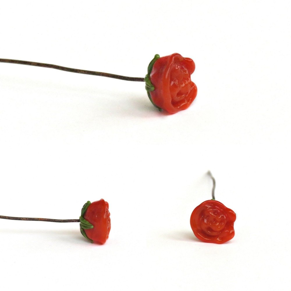 Small Rose Bud Lampwork Mashers - Lampwork Tool