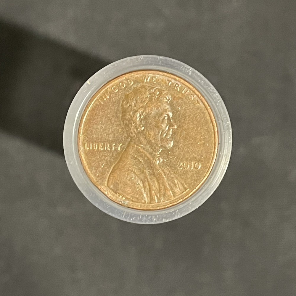 2010 P Lincoln Shield Cent ZINC (CIRCULATED) READ!