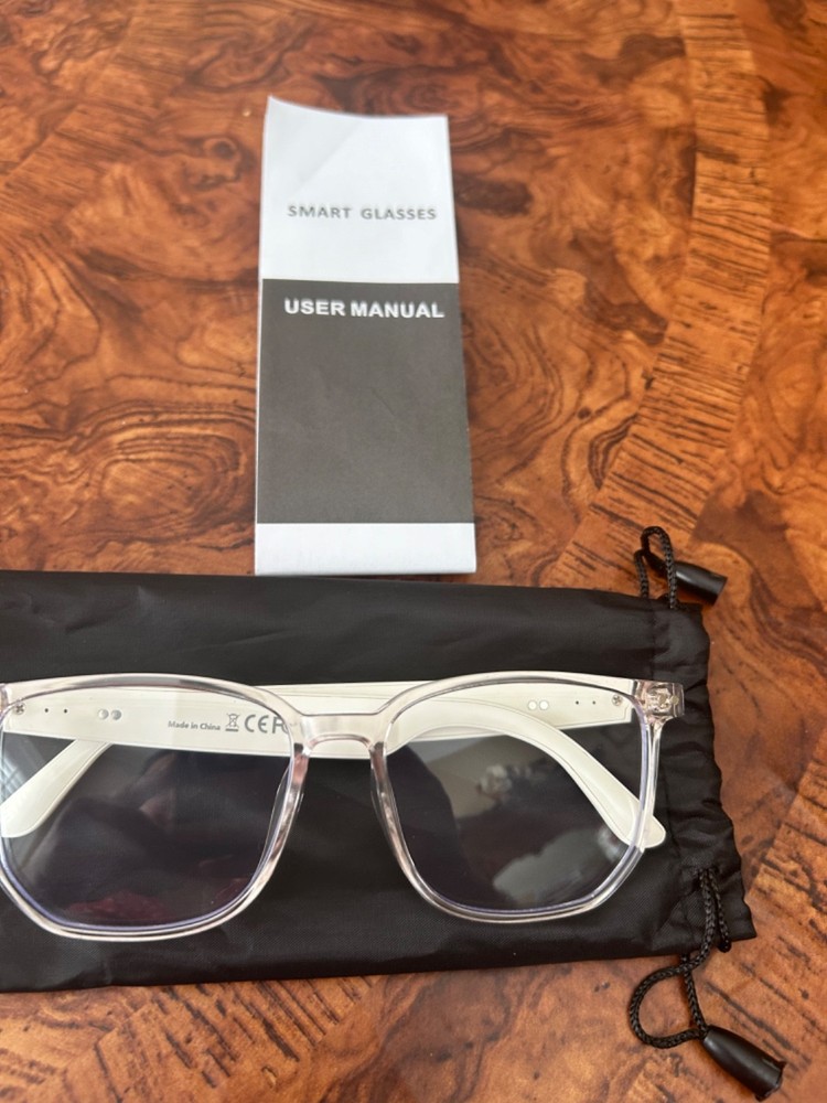 Bluetooth, smart glasses with UV protection