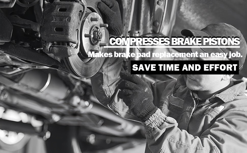 Disc Brake Pad Separator / Spreader Tool Single/Dual Piston Caliper Compression