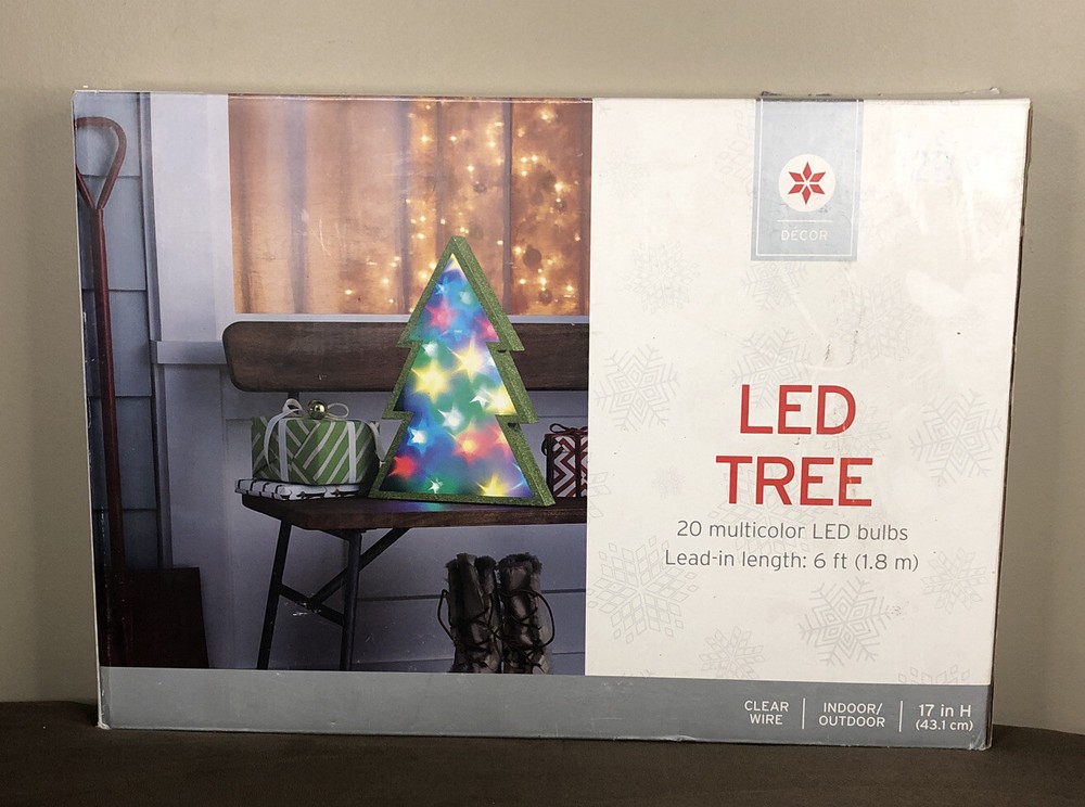 TARGET Christmas Decor 20 Multicolor LED TREE Holiday Lights Illuminated
