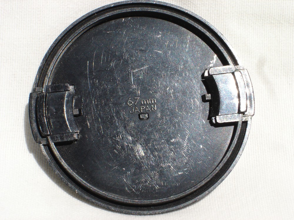 KALIMAR 67mm plastic front lens cap Snap ON #00407