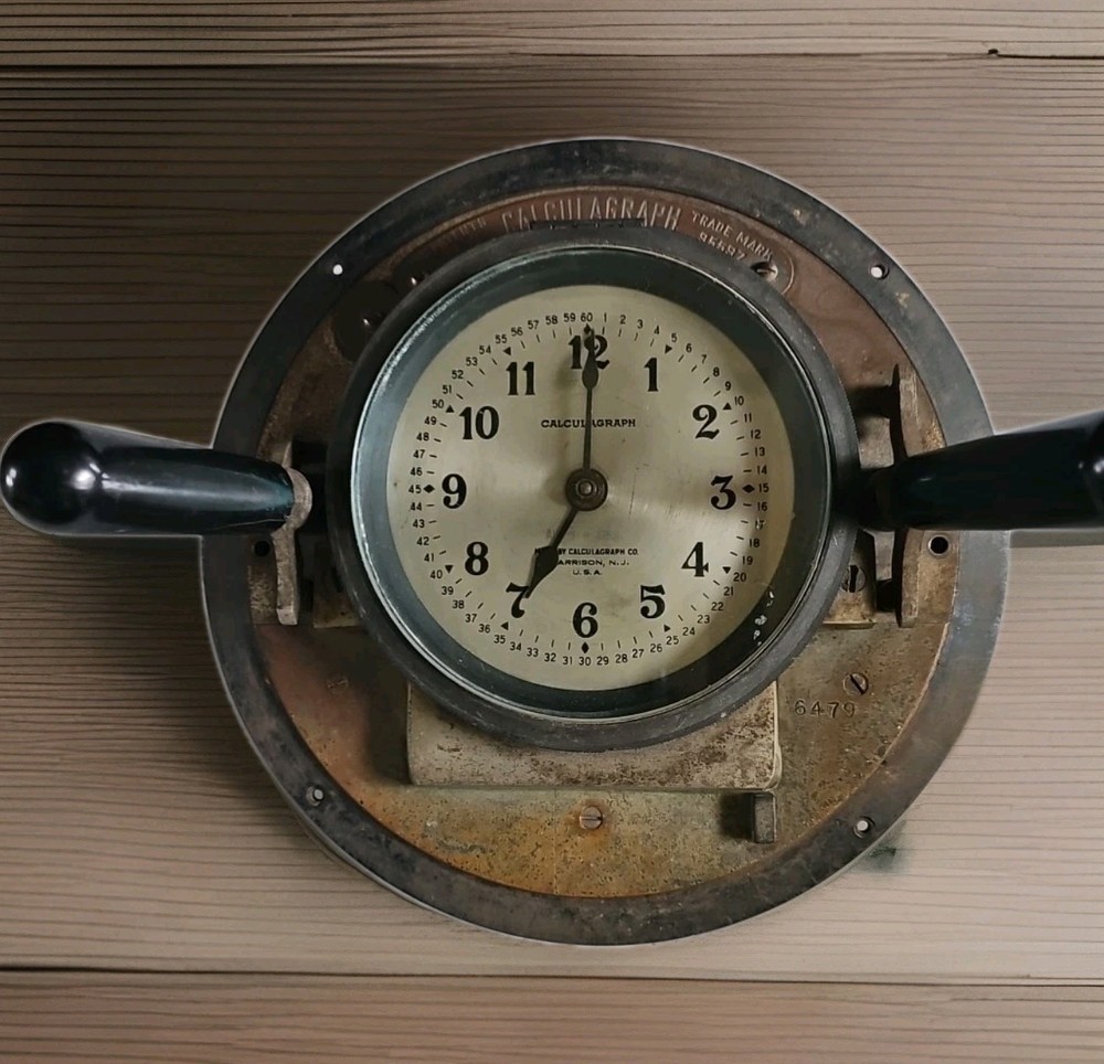 Vintage Calculagraph/Clock Time Counter