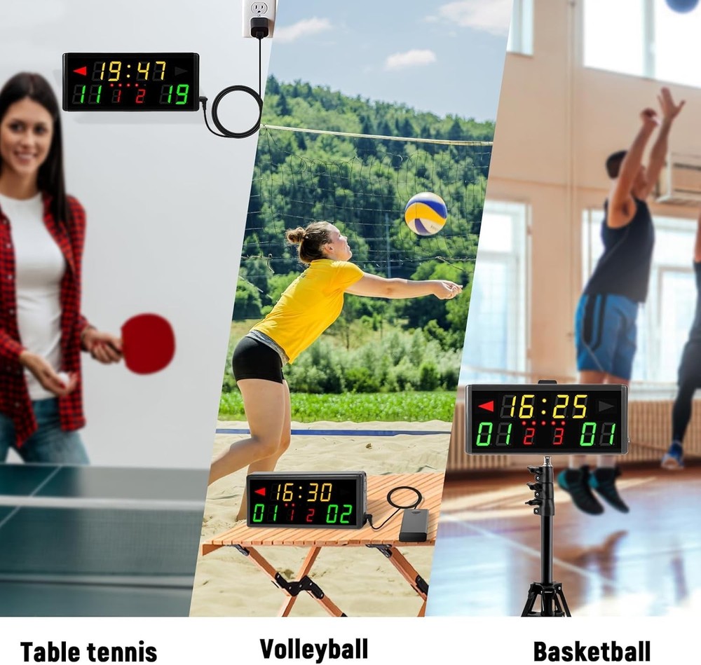 Convenient Electronic Scoreboard for Competitive Games
