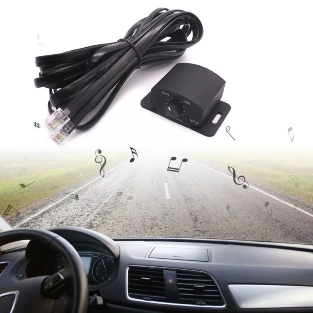 Car Amplifier Volume Remote Controller Speaker Volume Switch Adjuster Accessory
