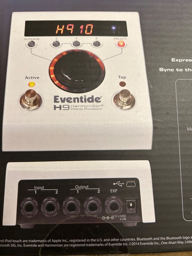 Eventide H9 Max Harmonizer Effects Processor Brand New in Open Box, White