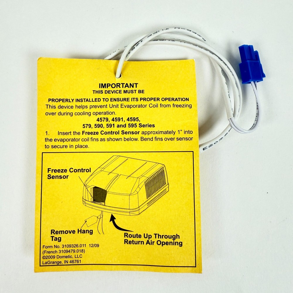Genuine Dometic OEM 3312303005 SVC Thermistor Wire Assembly Kit Freeze Sensor