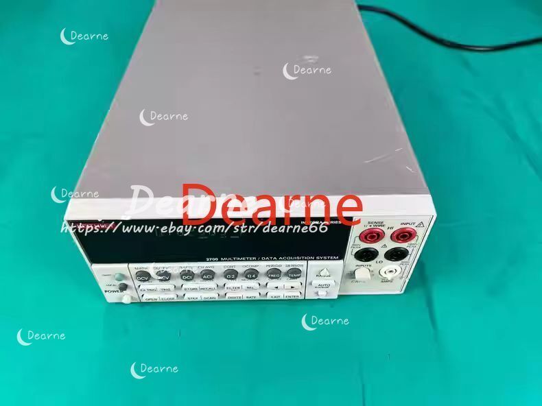 2700 Keithley Data Aquisition Switch Unit Desktop multimeter