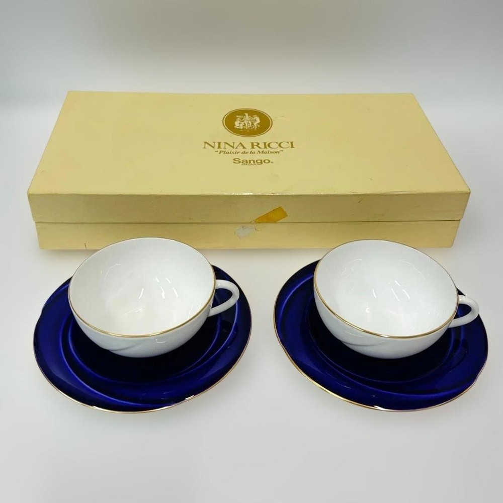 Nina Ricci Sango Tea Cup Saucer Pair Set