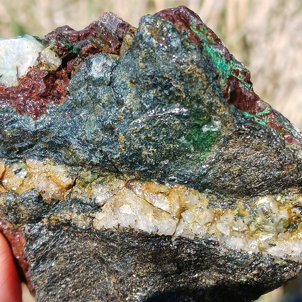 Copper Silver Ore From Silver Tuna Mine