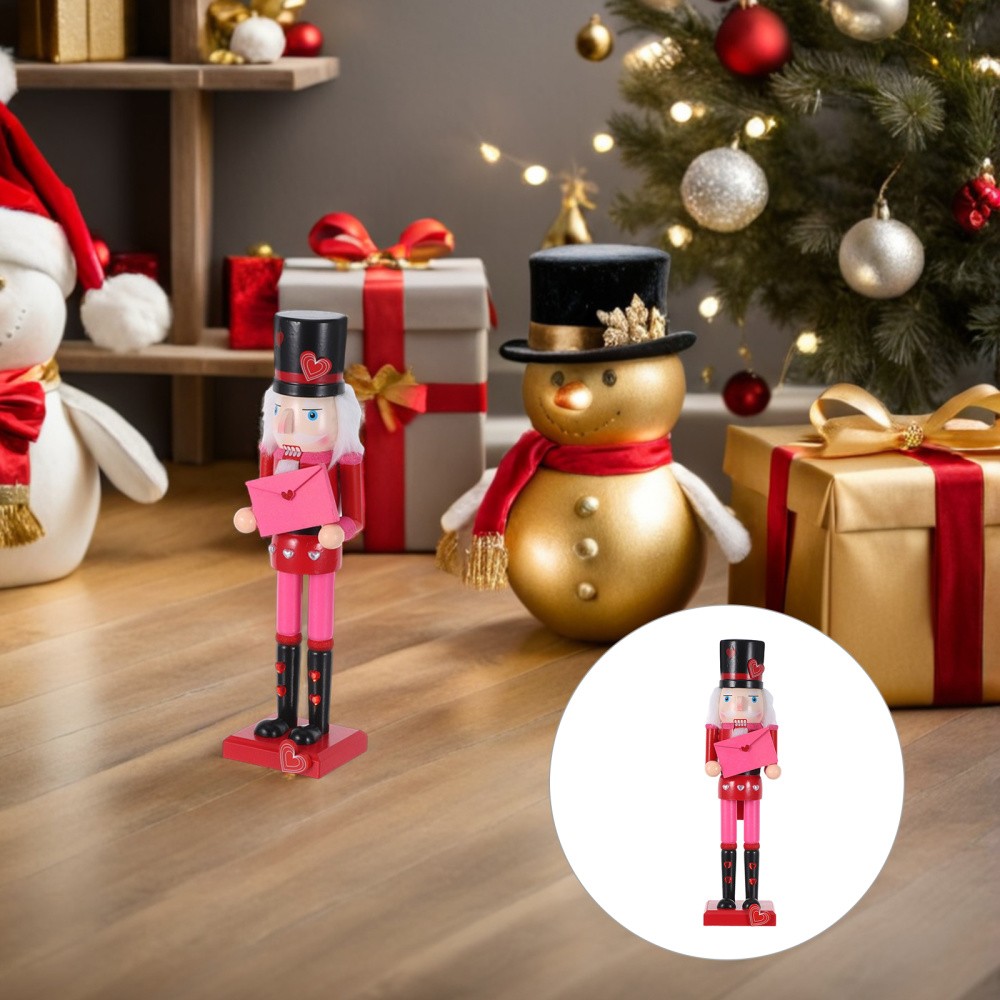 Valentine's Day Nutcracker Holiday Table Decor Christmas Nutcrackers