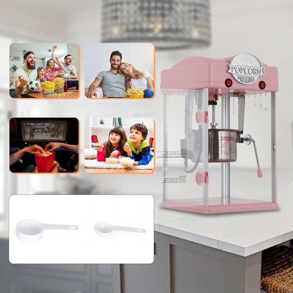 Tabletop Popcorn Machine Popcorn Popper Machine Pop Corn Machine Popcorn Maker