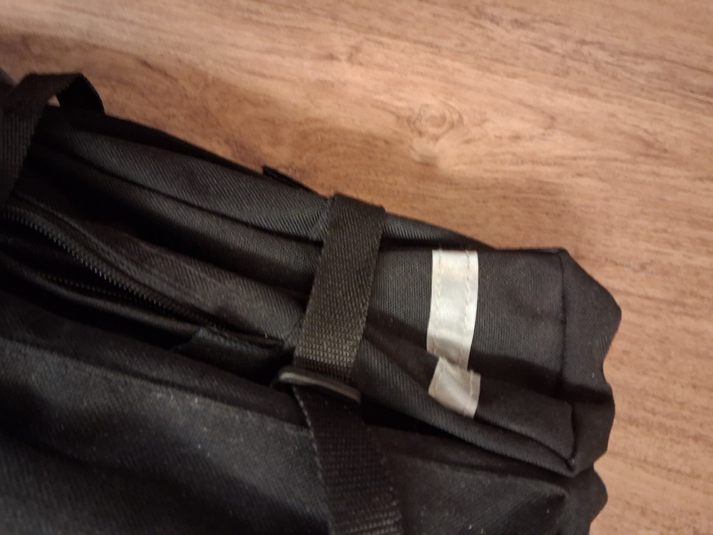 Black Performance Pannier Bag