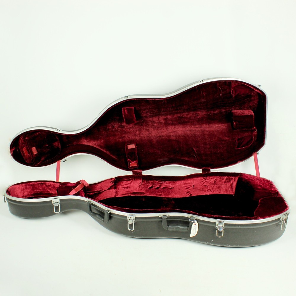 ABS Cello Case With Wheels 3/4 Size