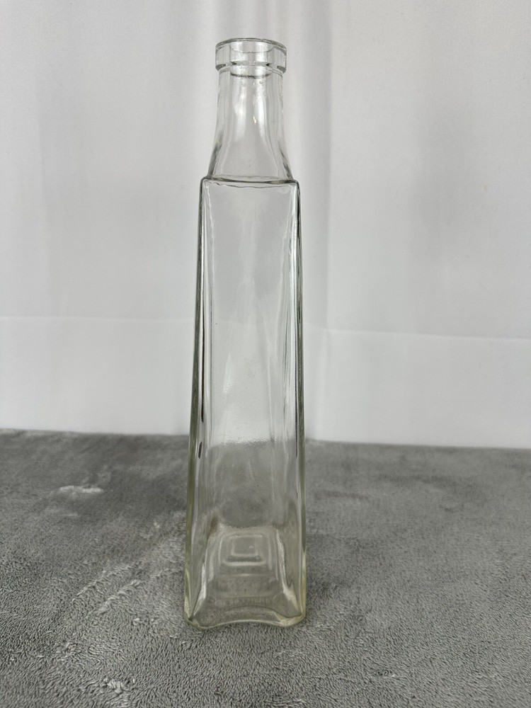 Tall Vintage Clear Bottle