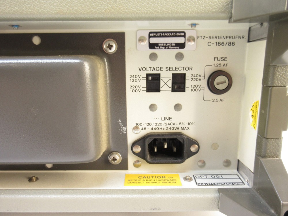 HP 8018A Serial Data Generator, 50 MHz Serial Data / PRBS Generator