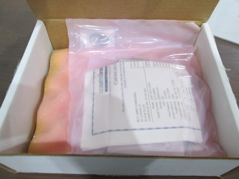 UNIT, UFC-1200A, O2, 20 SLM, Mass Flow Controller, New