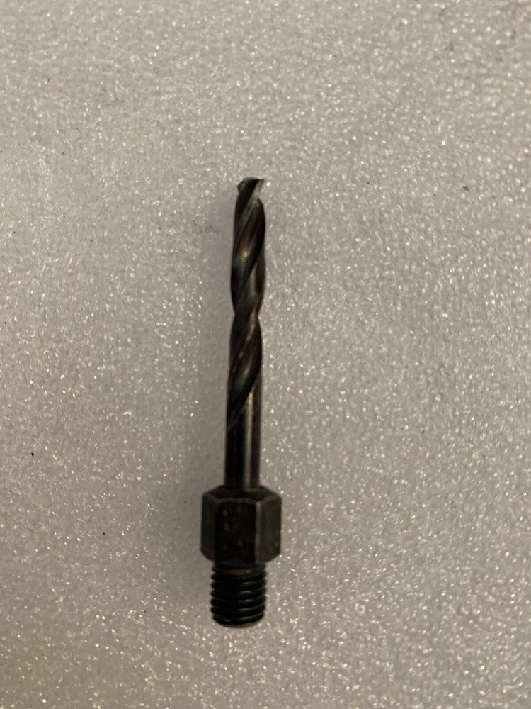 4X MIX LOT Cobalt Threaded Shank Drill Bit 1/4 Short Thread