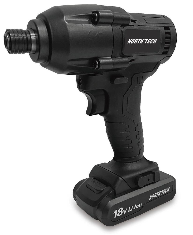 North Tech 18-Volt Cordless 1/4" Impact Driver Kit