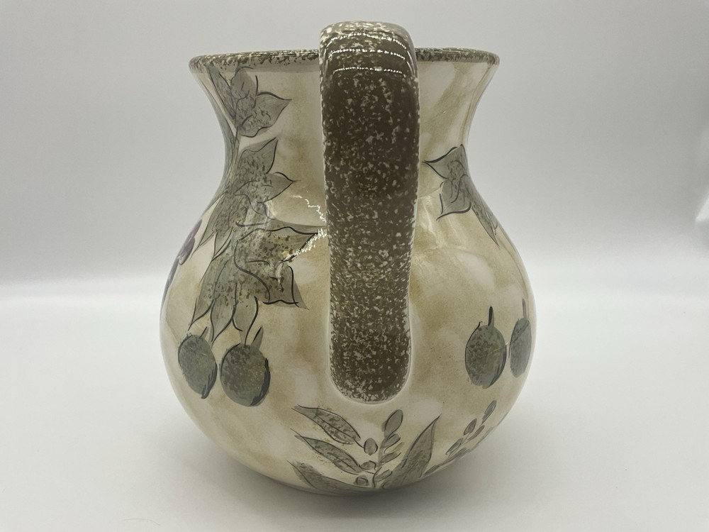 Tabletops Unlimited Barth & Dreyfuss Sorento Pattern Pitcher Olive Grove Pattern