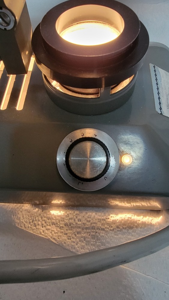 Olympus KHC Binocular Compound Microscope - Olympus Objectives - Working Lamp