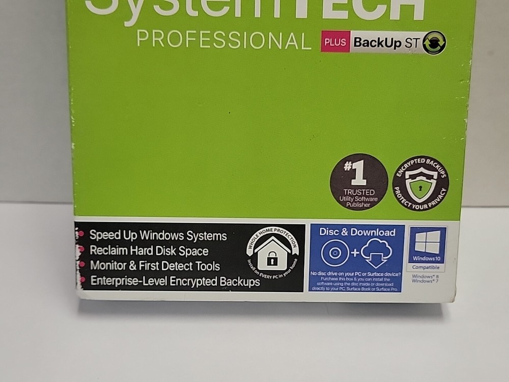 New Summitsoft SystemTech Pro Professional +plus Backup ST Disc +Download