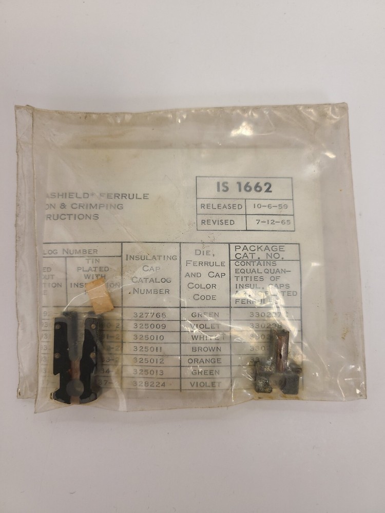 AMP 45064-3 TOOL CRIMP DIE TERMASHIELD Ferrule Crimping Dies