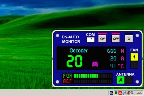 Universal Band Decoder DN-AUTO 7-inch display